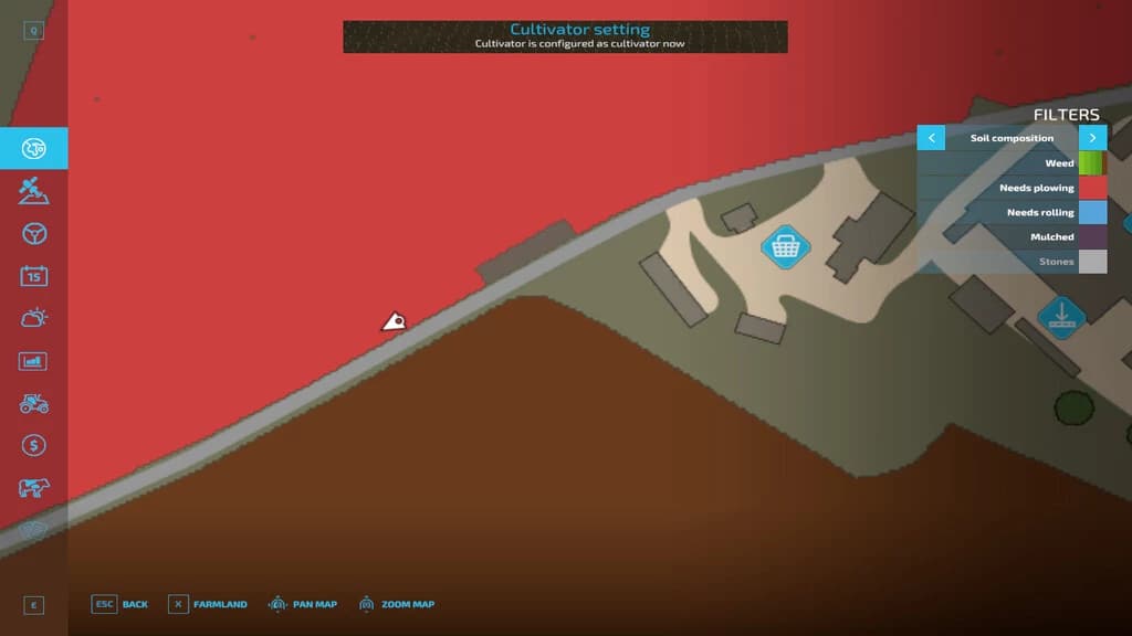 CULTIVATOR SETTINGS 4