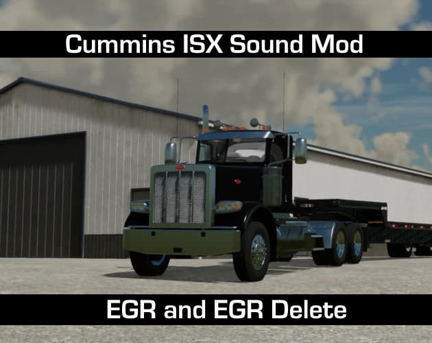 CUMMINS ISX SOUND MOD