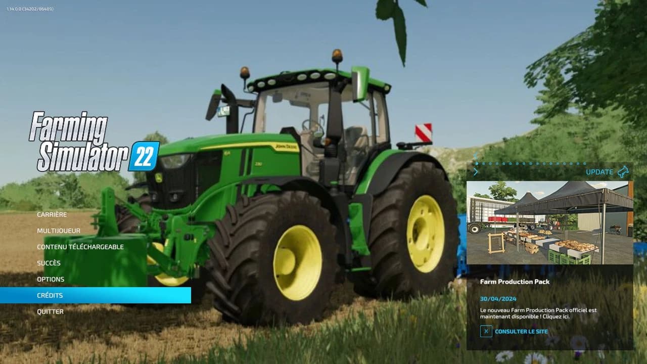 CUSTOM GAME BACKGROUND (JOHN DEERE)
