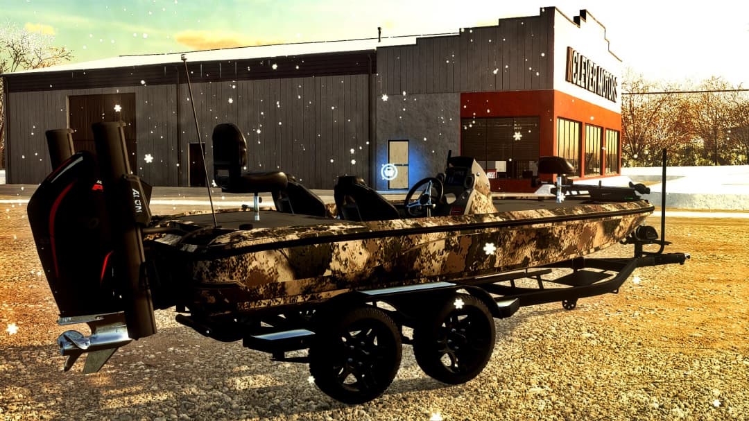 Camo Nitro Bass Boat 4