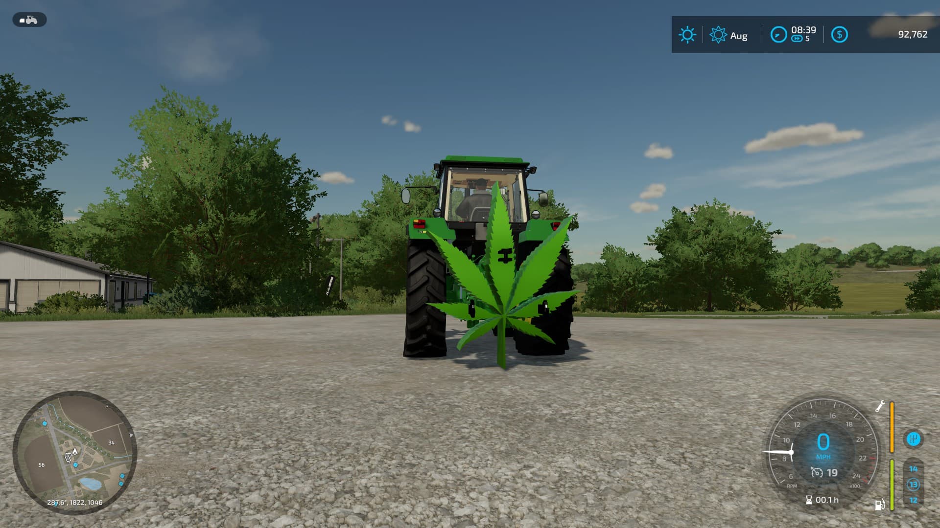 Cannabis Leaf Weight 3