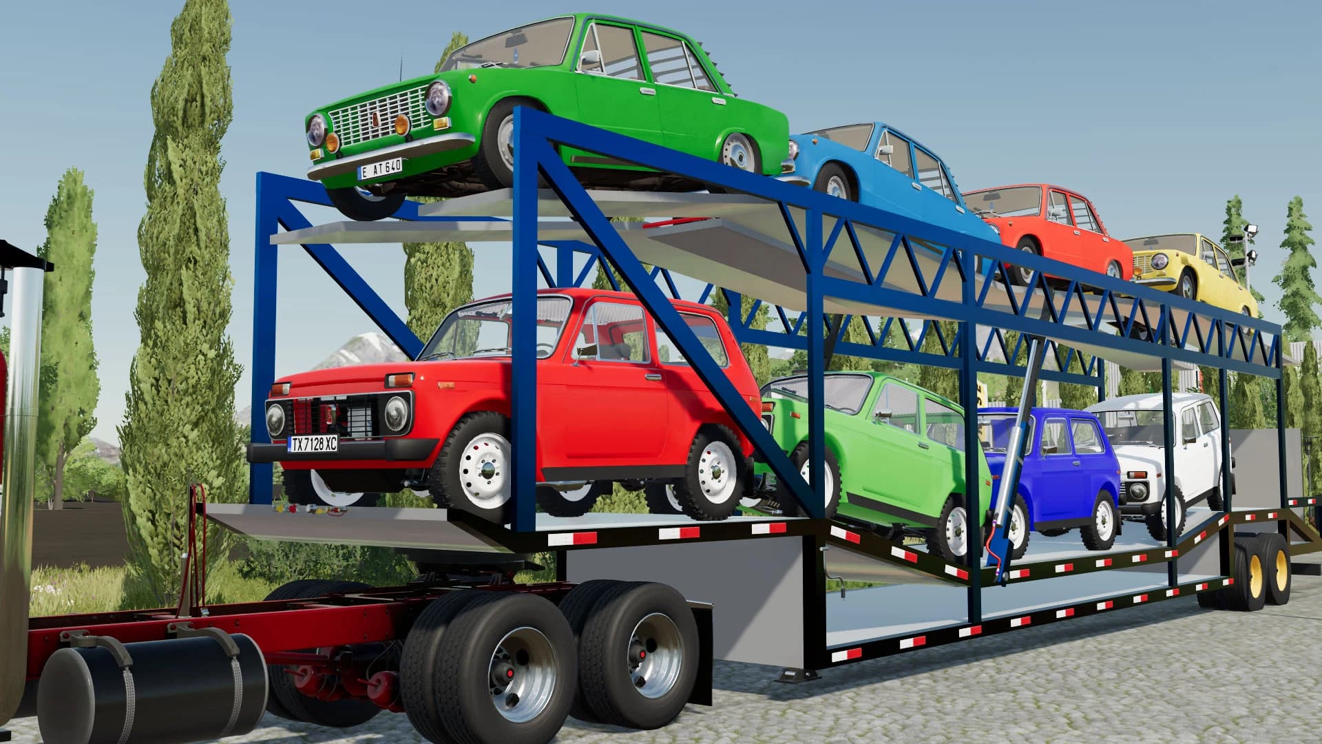 Car Transporter Trailer 2
