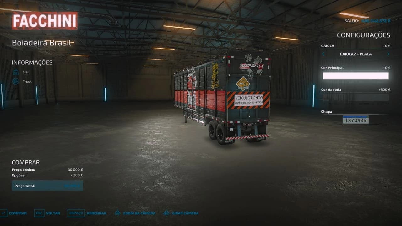 Carreta Boiadeira BR BETA 3