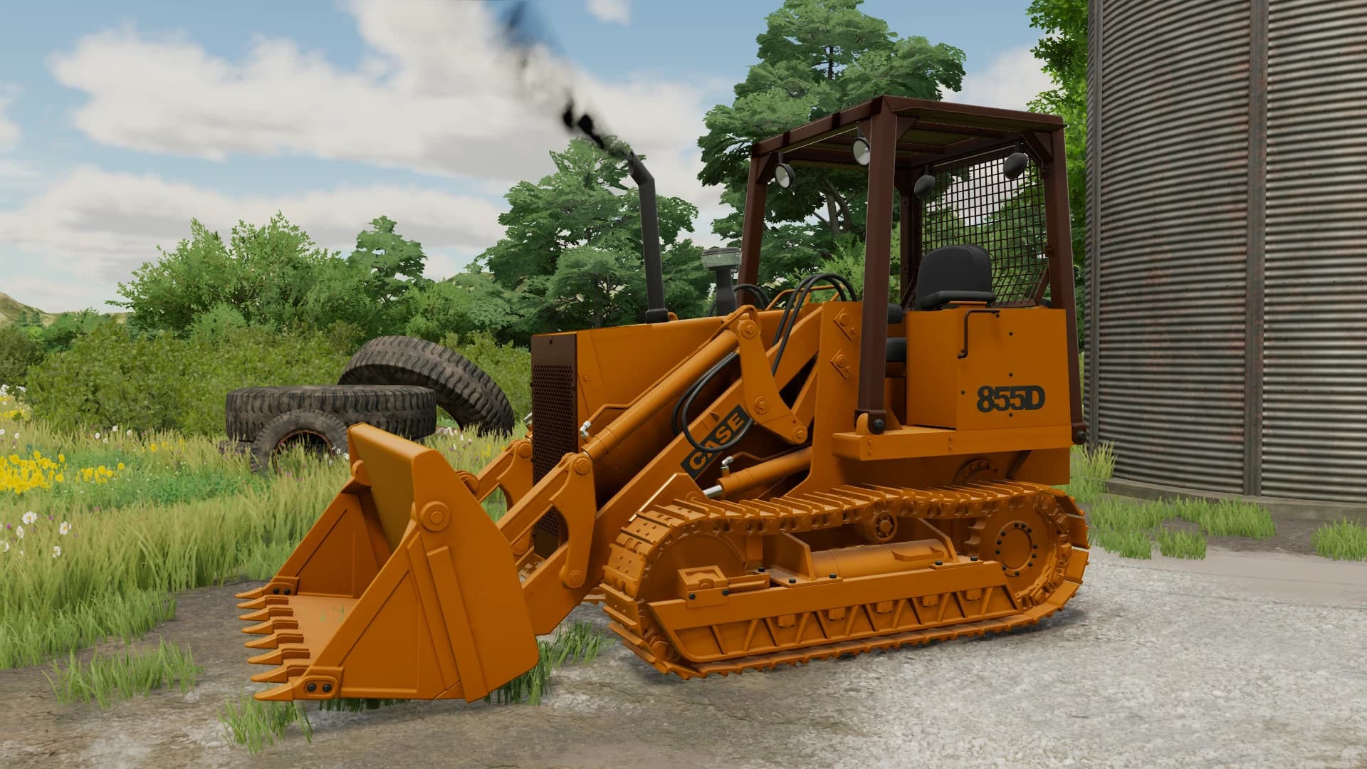 Case 855D Track Loader 5
