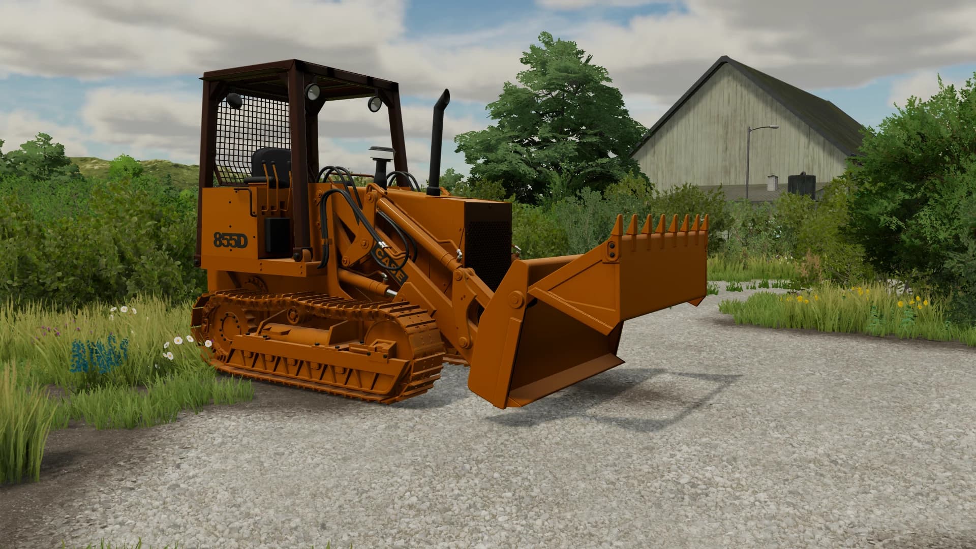 Case 855D Track Loader 4
