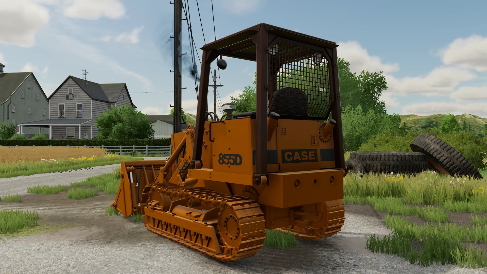 Case 855D Track Loader 6