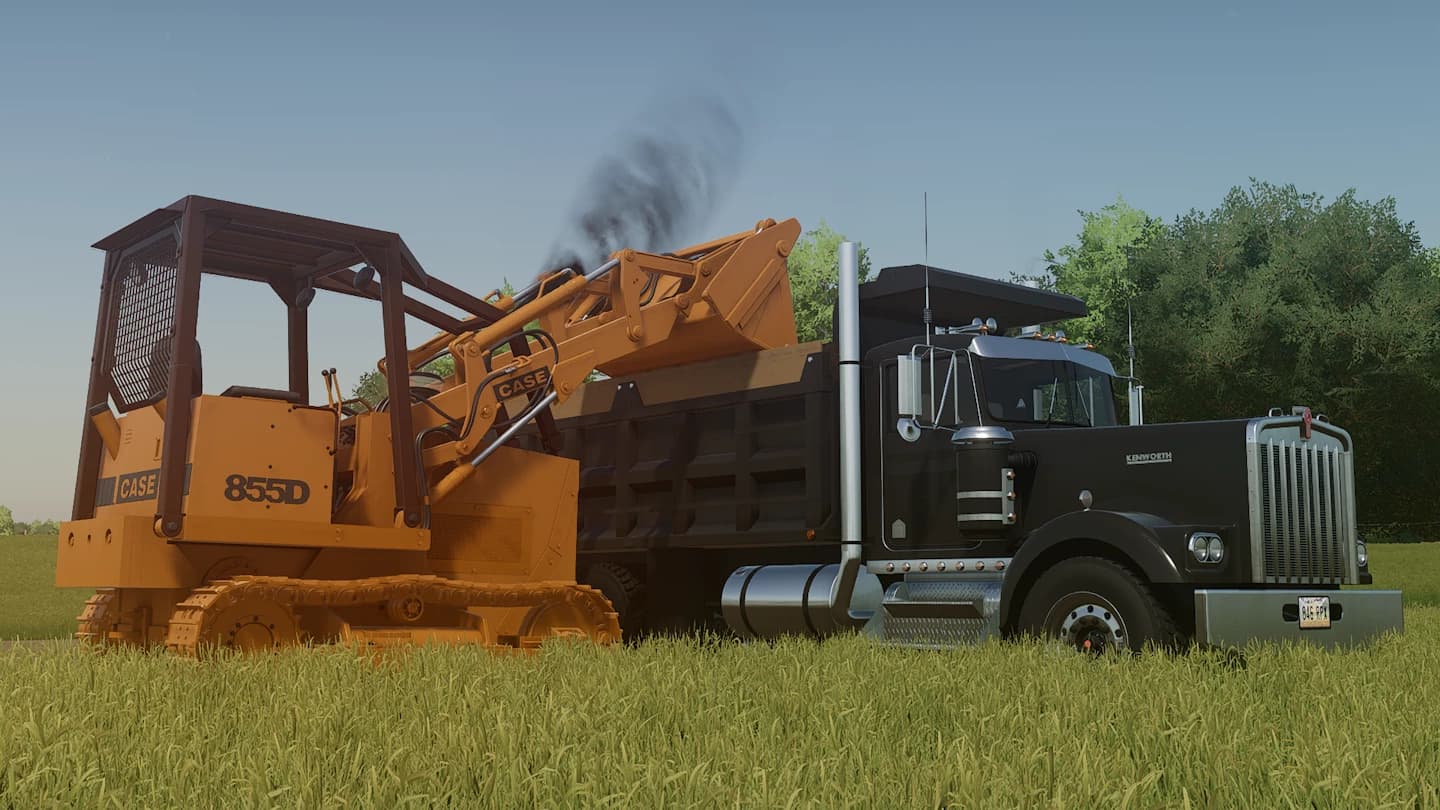 Case 855D Track Loader