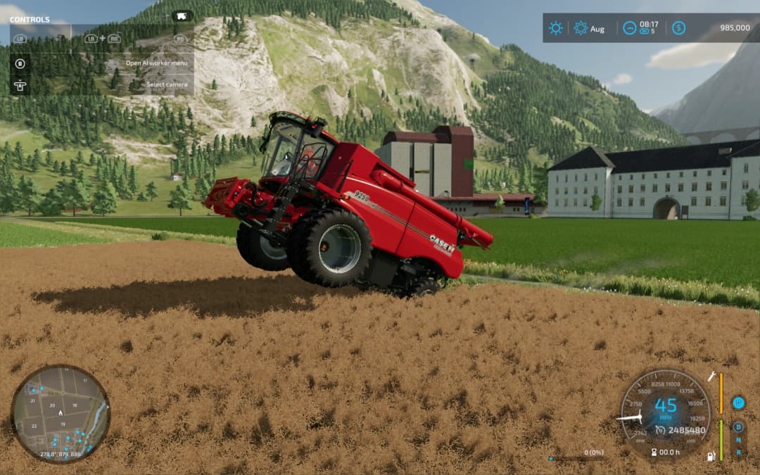 Case Axial Flow 9250 Race Combine 2