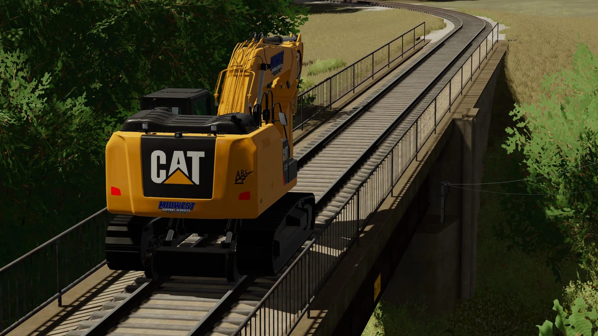 Caterpillar 323E Hi-Rail 3
