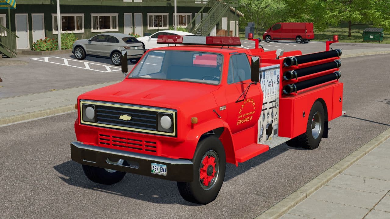 Chevy C70 fire truck 3
