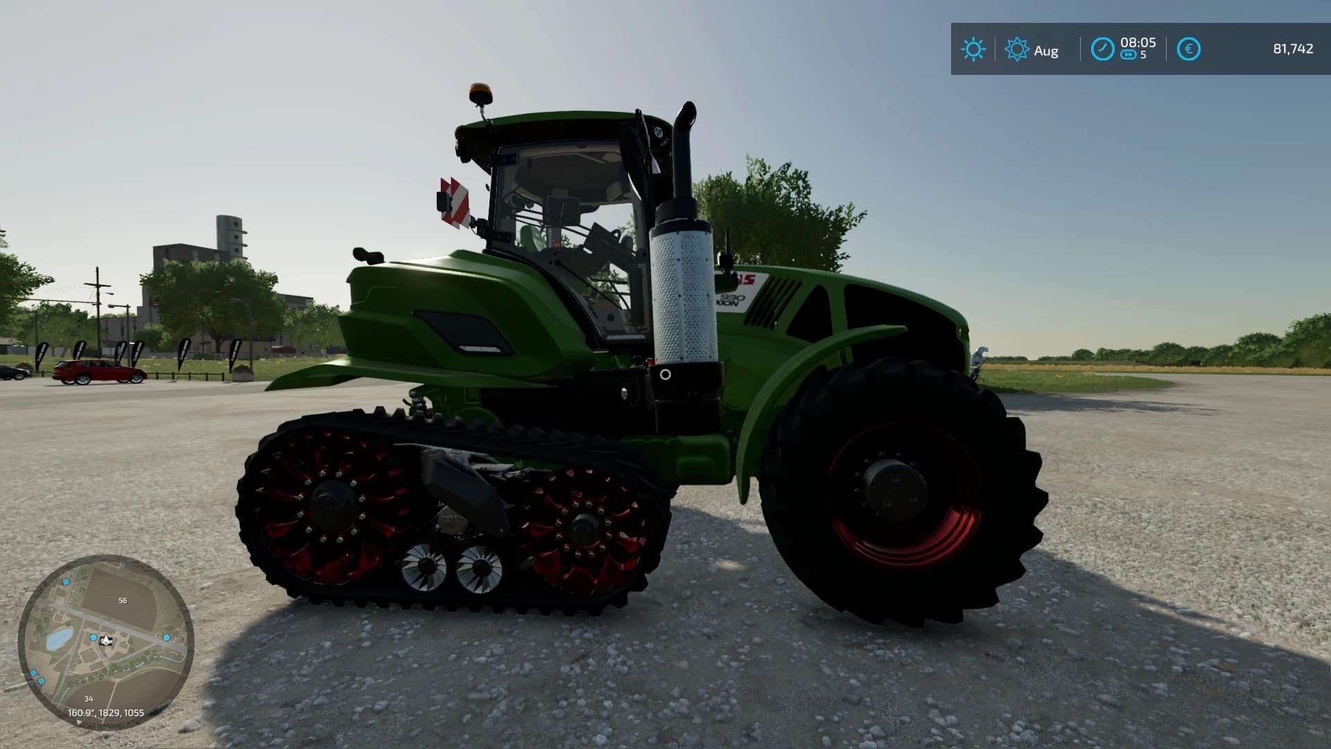 Claas AXION 9xx Terra Trac S 6