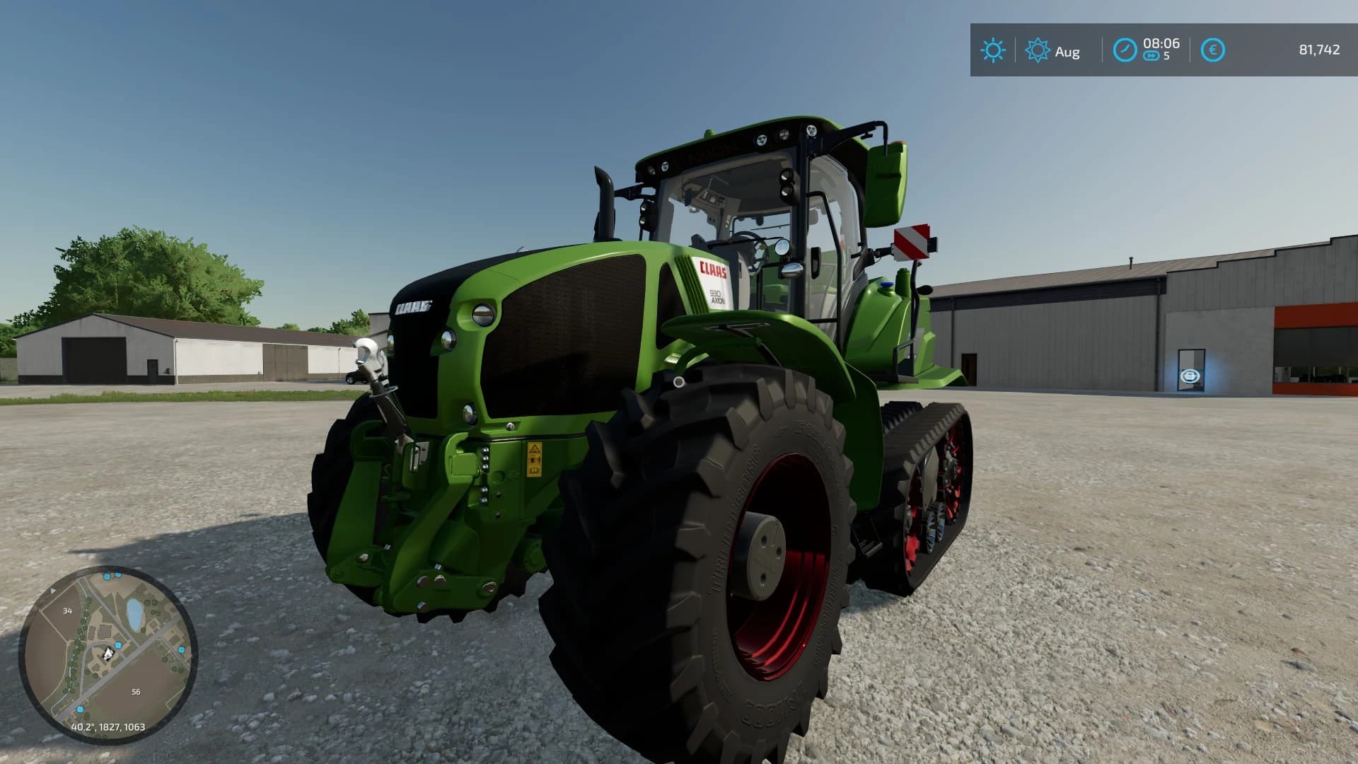 Claas AXION 9xx Terra Trac S 5