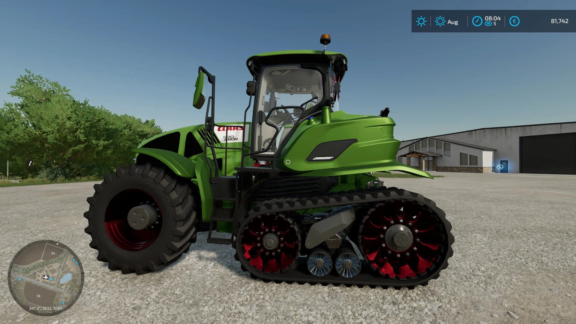 Claas AXION 9xx Terra Trac S 2