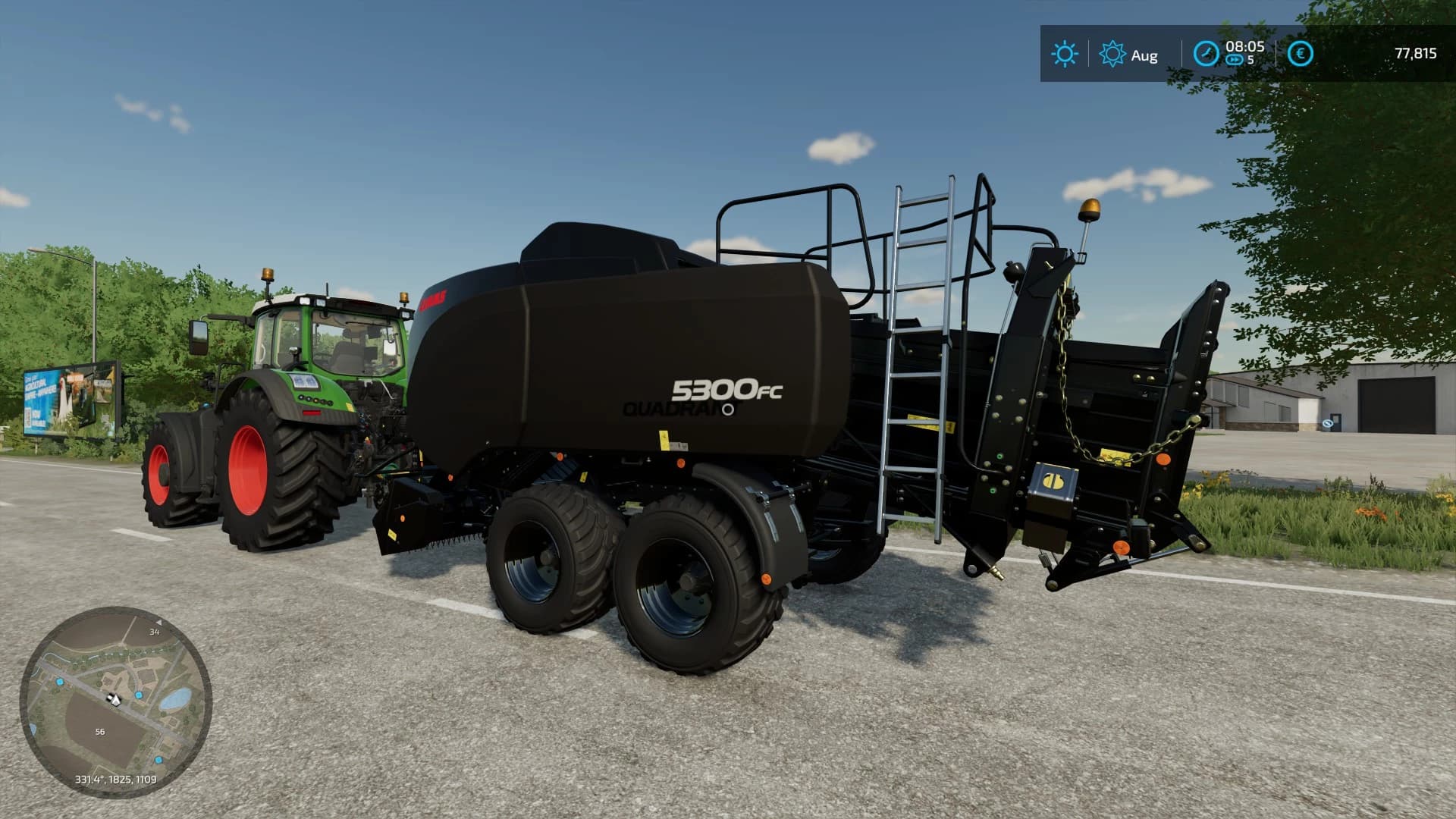 Claas Quadrant 5300 FC 6