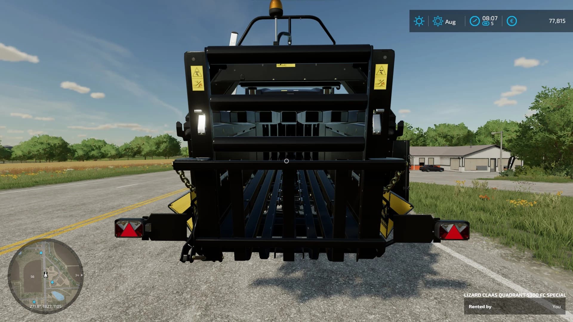 Claas Quadrant 5300 FC 5
