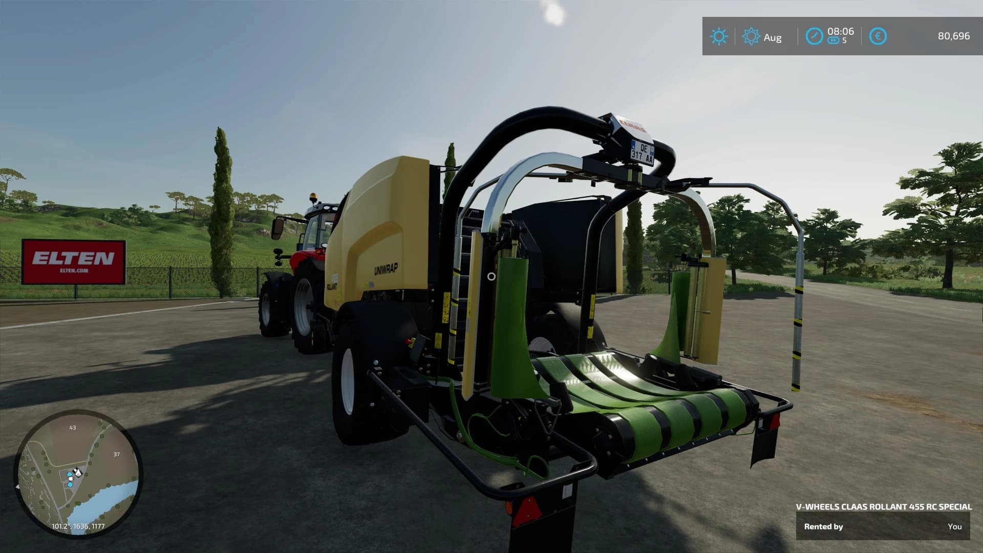 Claas Rollant 455 RC 3