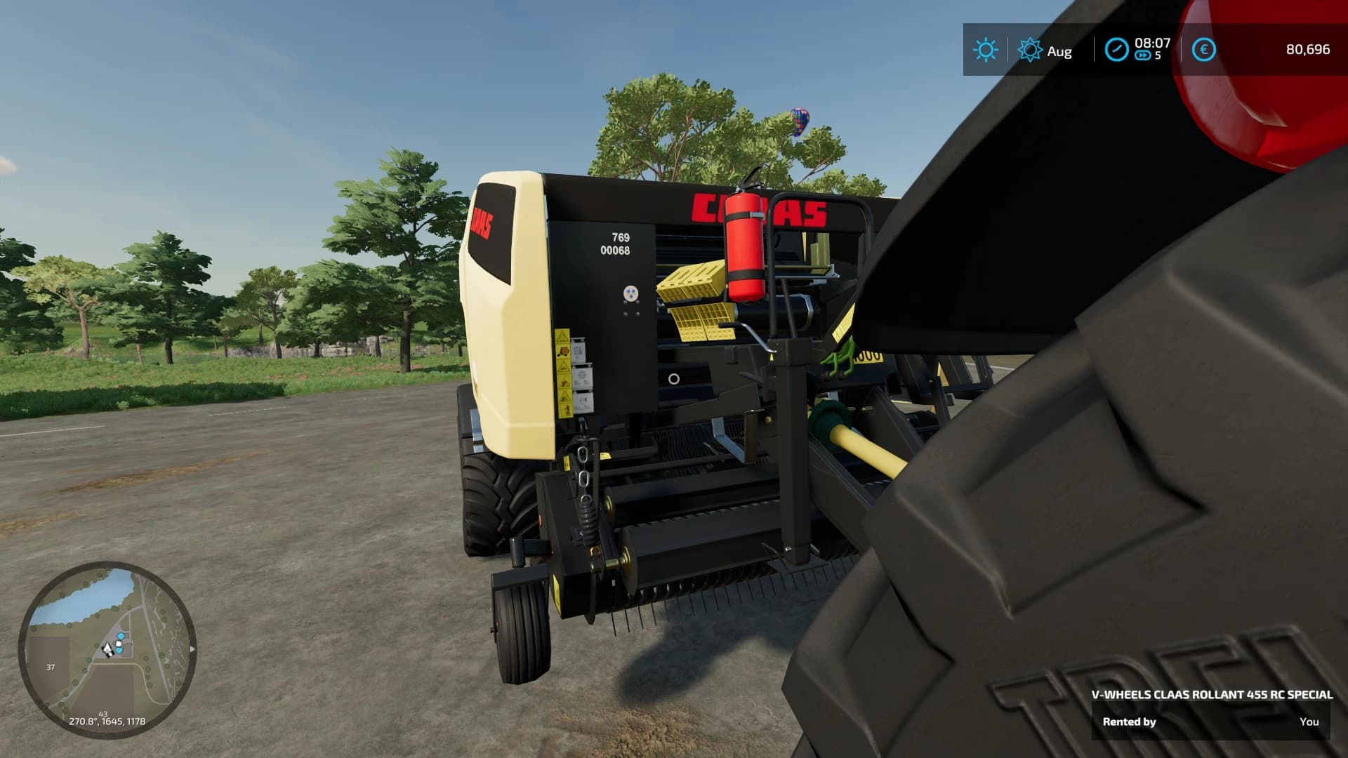 Claas Rollant 455 RC