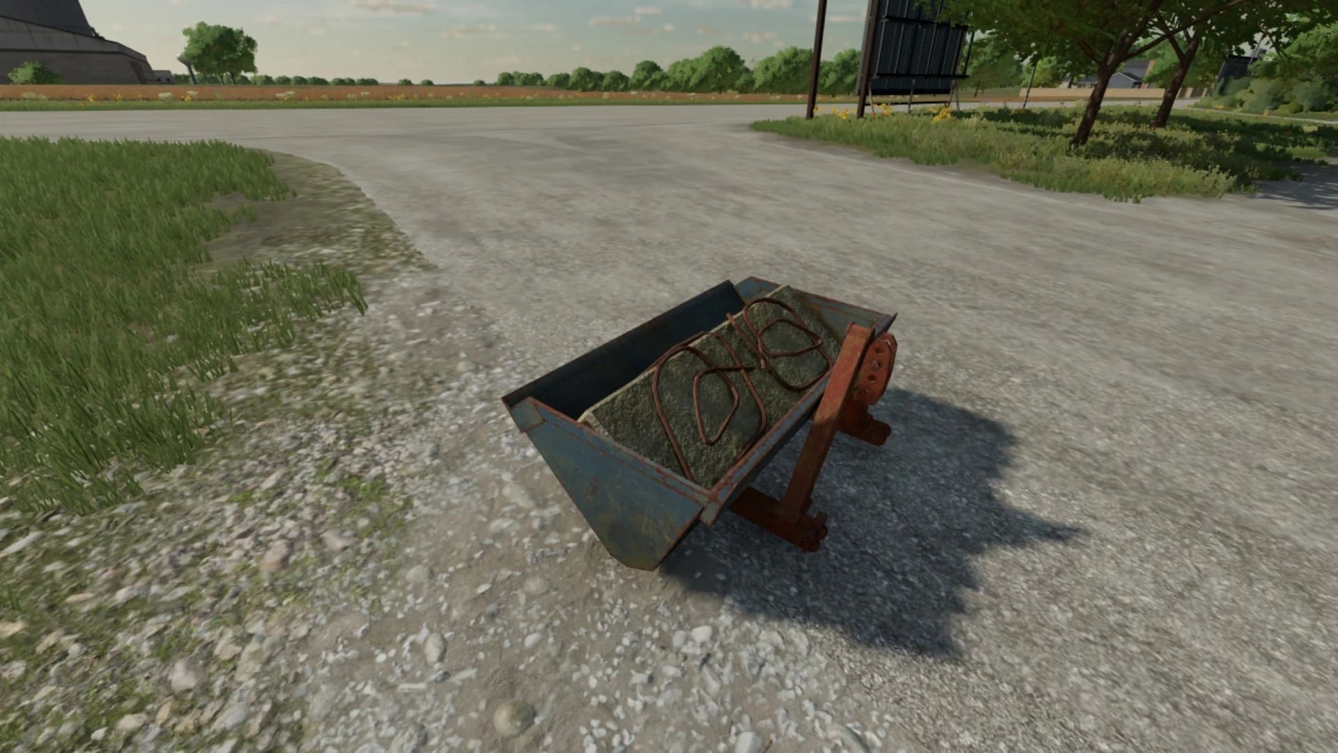 Counterweight bucket