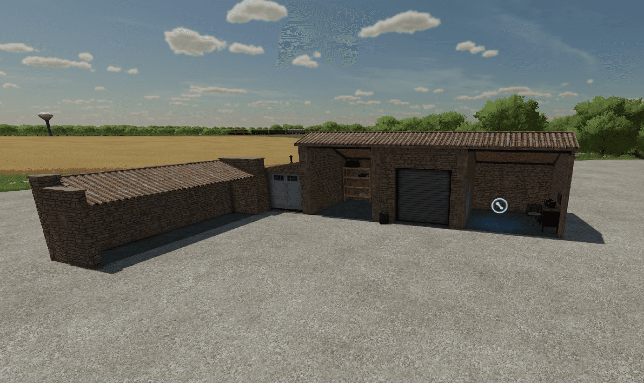 Country houses with garage