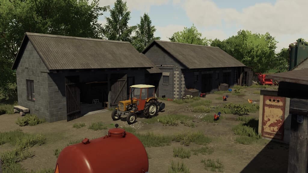 Cowshed With Garage 6