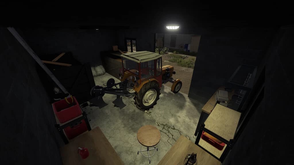 Cowshed With Garage 3