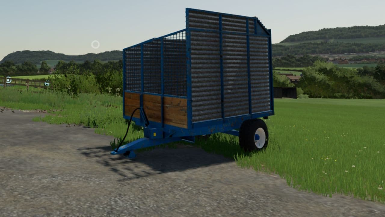 Crooks Single Axle Silage Trailer 2