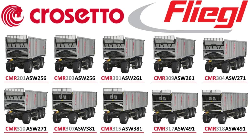 Crosetto CMR + Fliegl ASW Pack 2