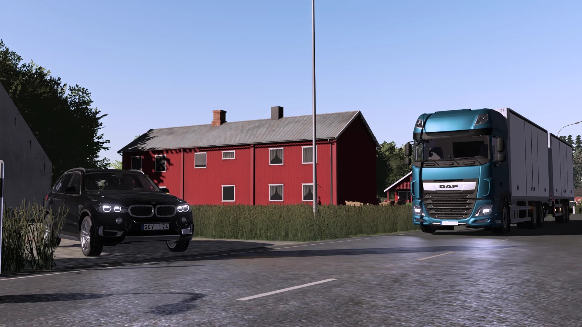 DAF XF 106 + TANDEM TRAILER 4