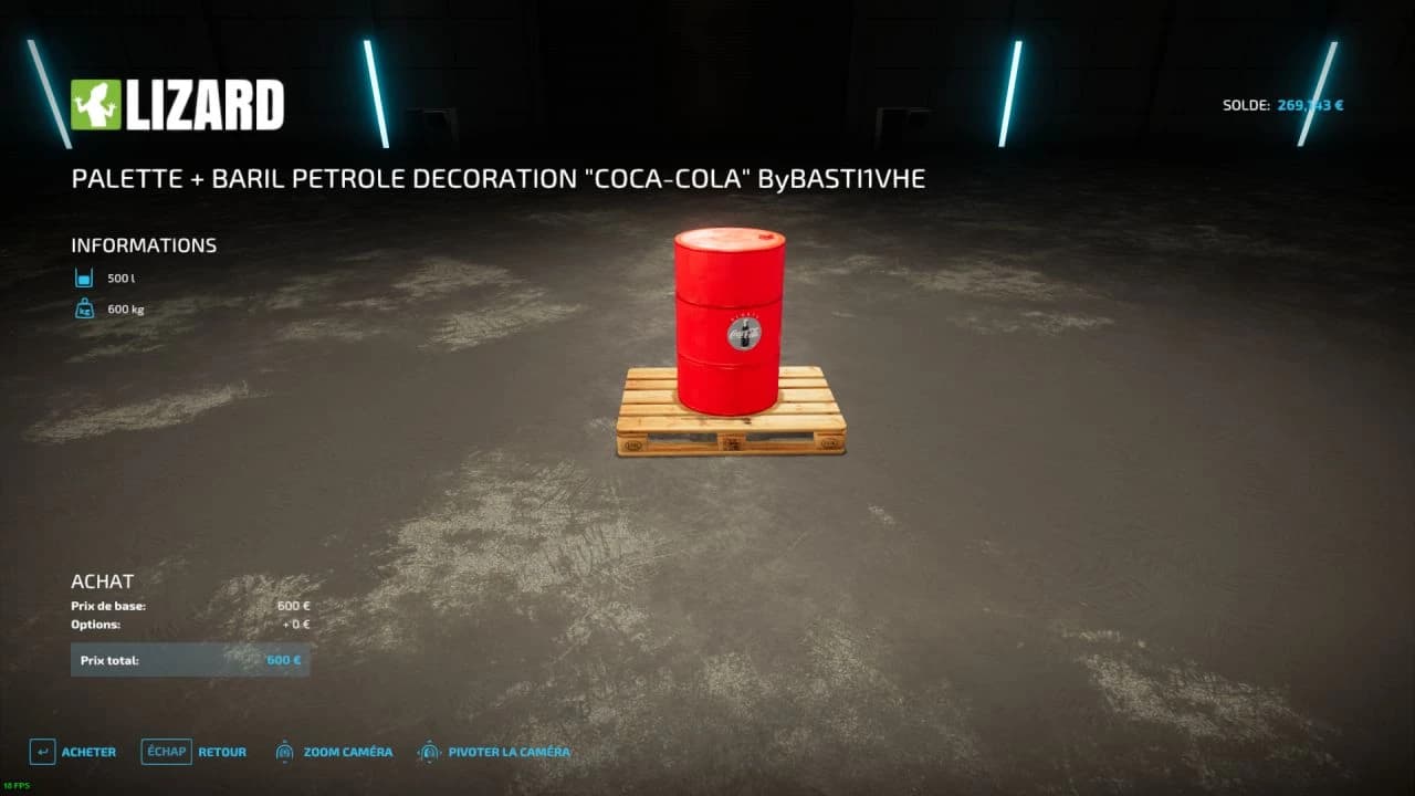 DECORATIVE BARREL (OIL) 5