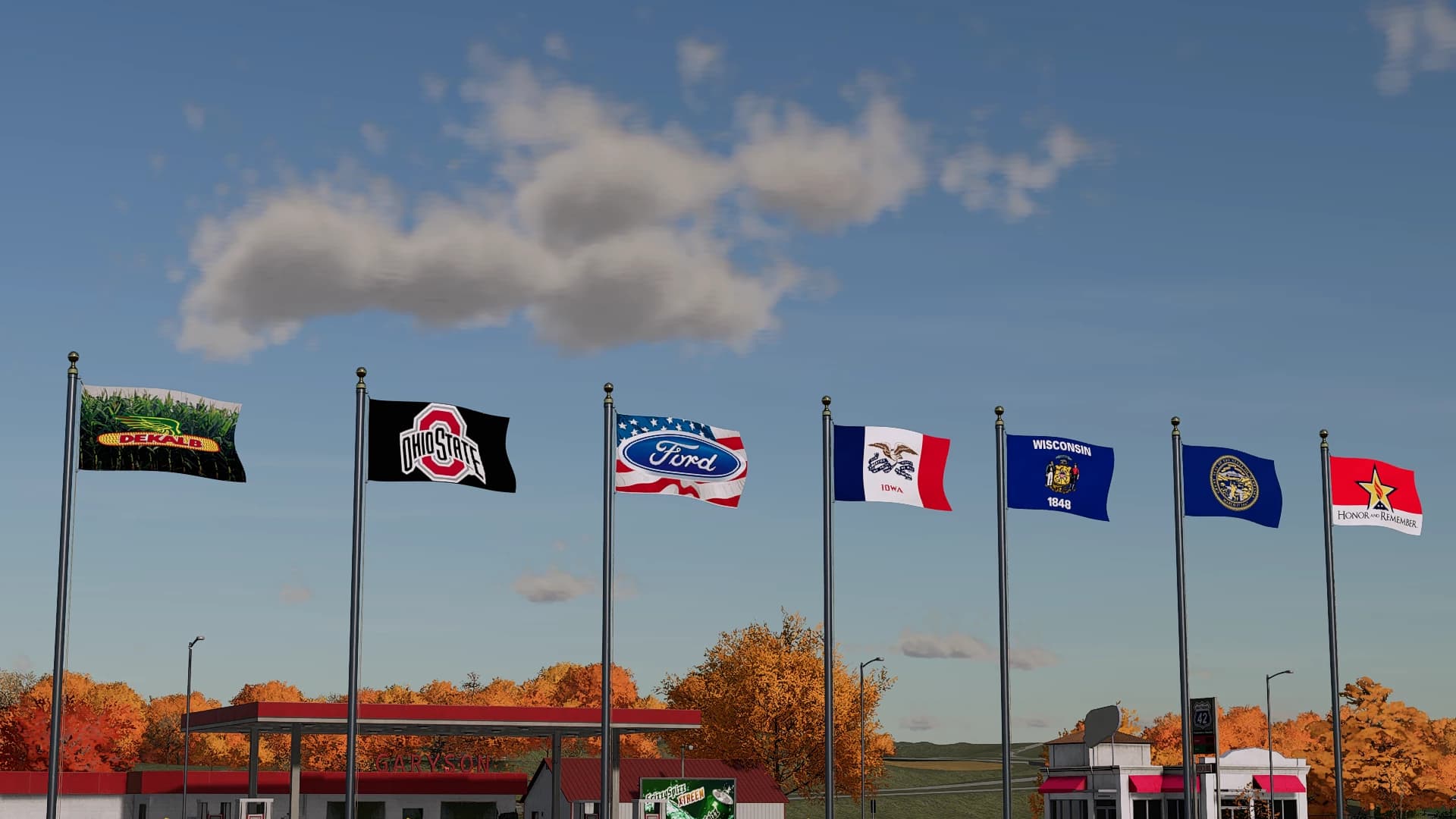 DECORATIVE FLAGS 2