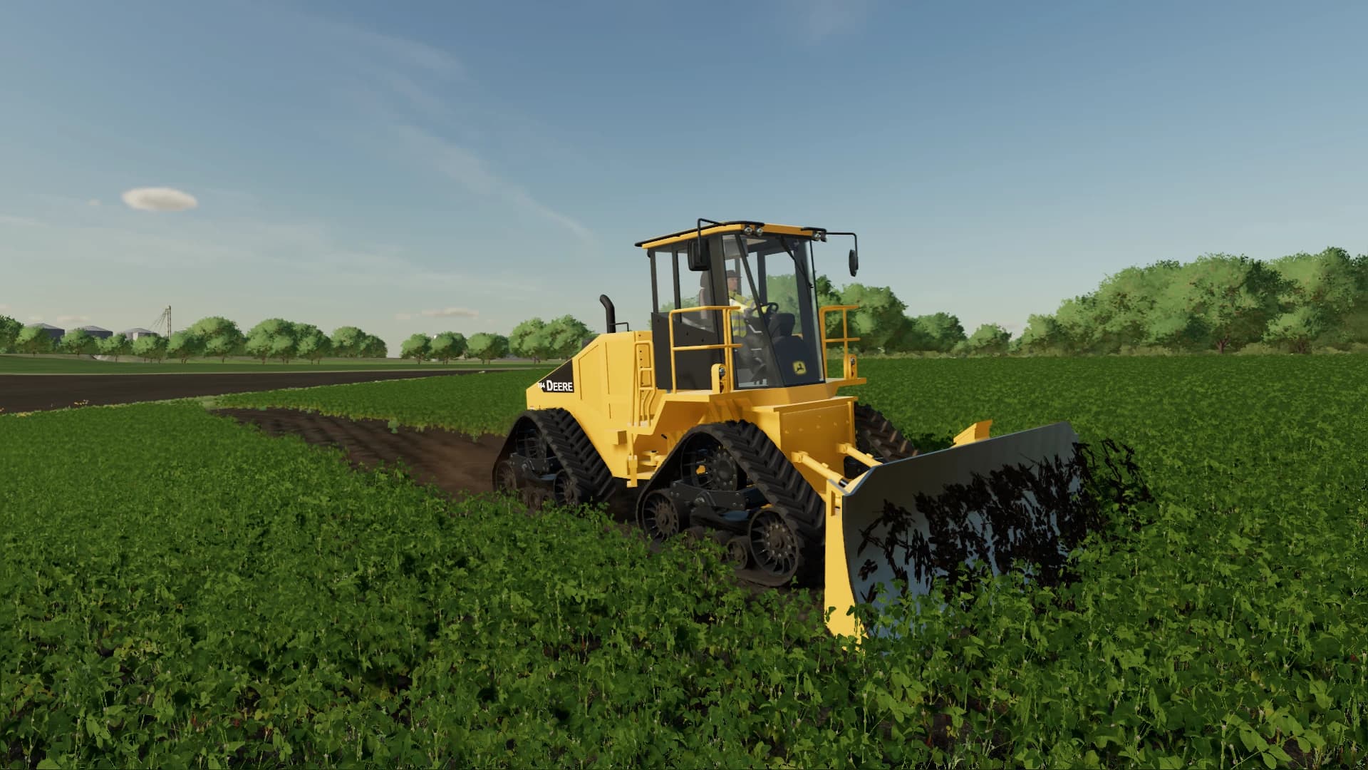 DEERE 764 SPEED DOZER W/ PLOW FUNCTION 2