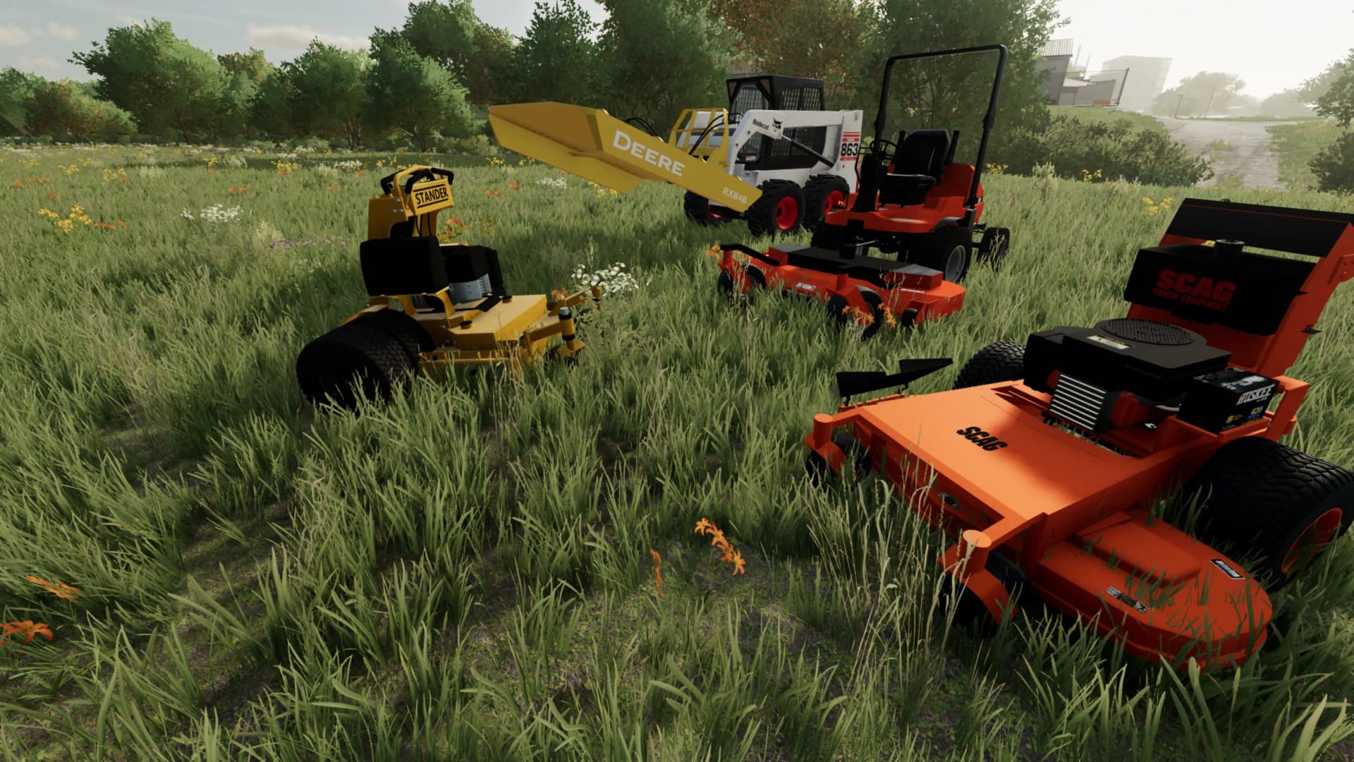 DEERE SKIDDY MOWER CONVERSION
