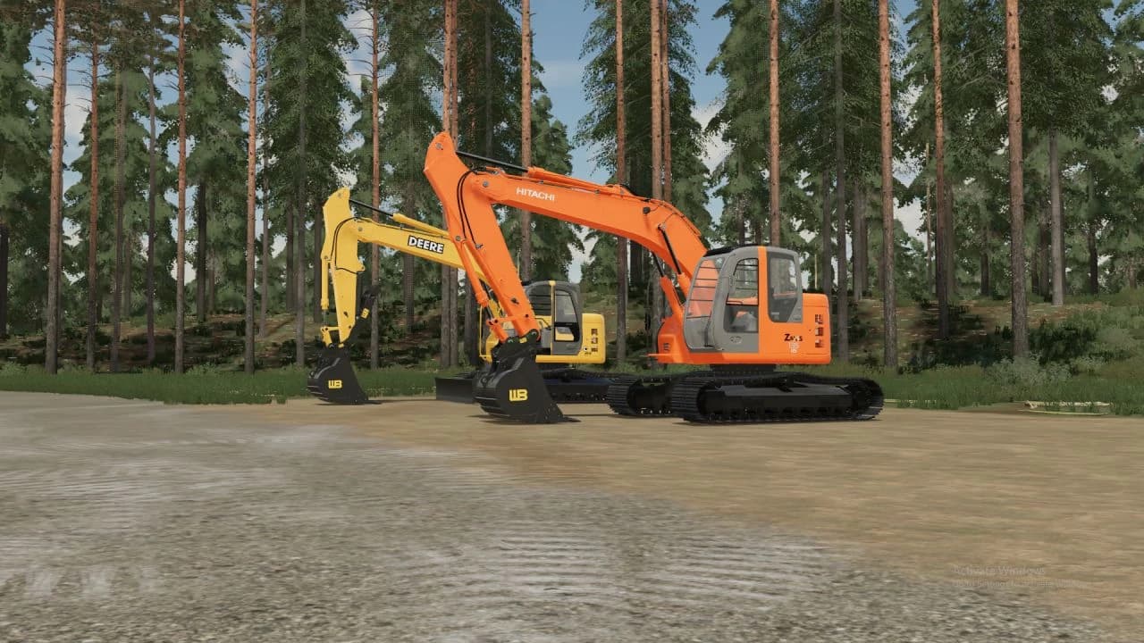 DEERE/HITACHI ZX135US/135C 2