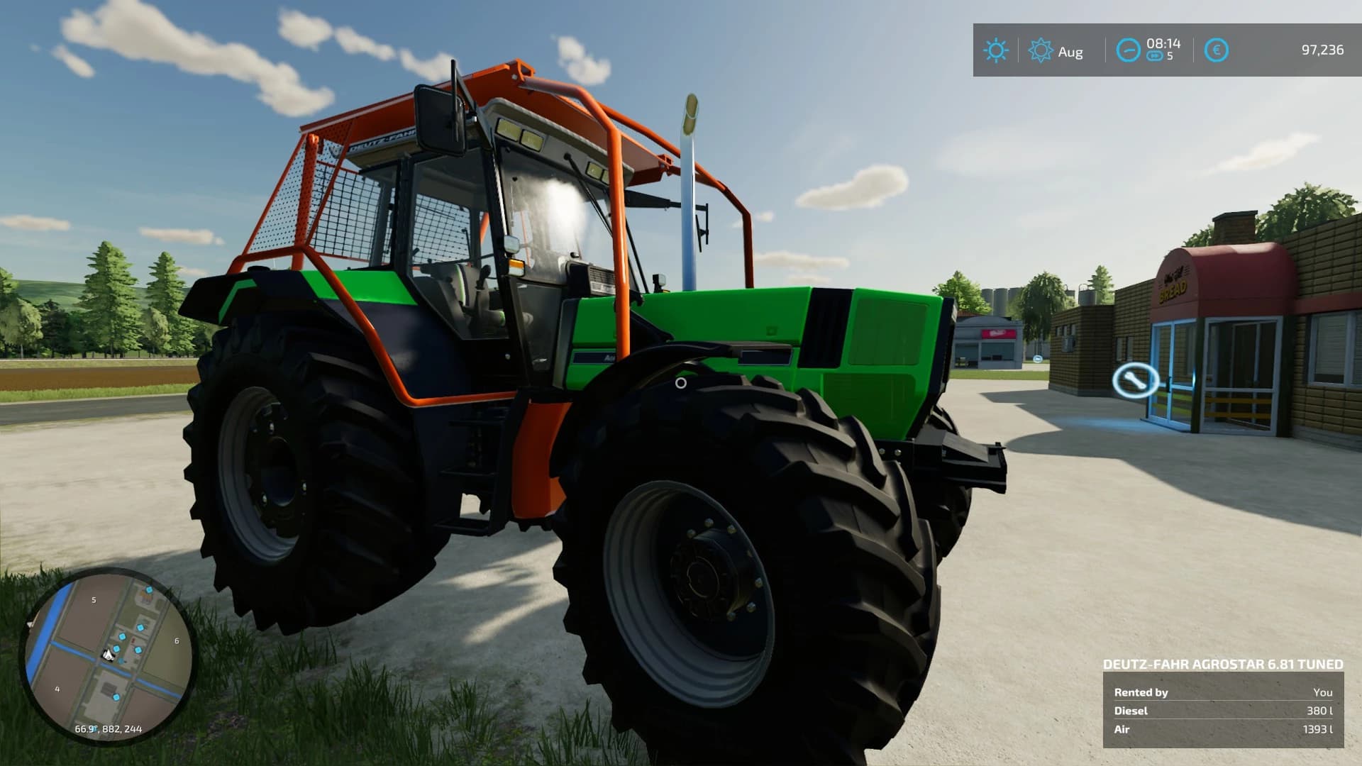 DEUTZ AGROSTAR 6.71/6.81 FORSTEDITION 3