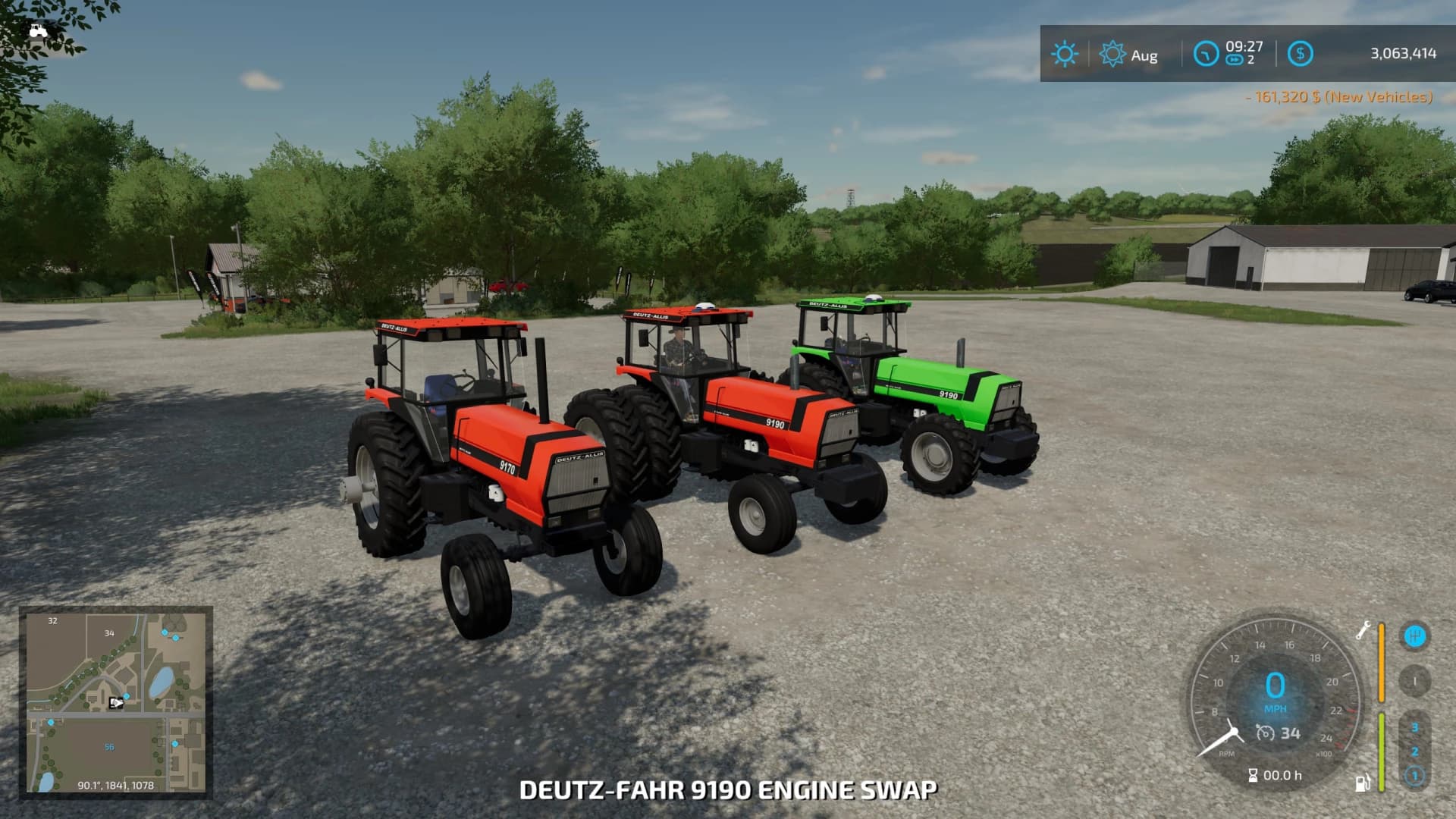 DEUTZ ALLIS 9100 SERIES
