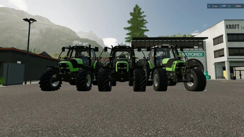 DEUTZ FAHR 128/150.6 WHITE ROOF 3
