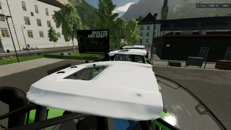 DEUTZ FAHR 128/150.6 WHITE ROOF 2