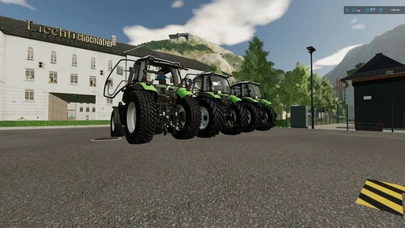 DEUTZ FAHR 128/150.6 WHITE ROOF