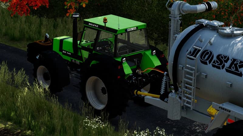 DEUTZ FAHR DX140 CHIP 180KM 50KM/H 3