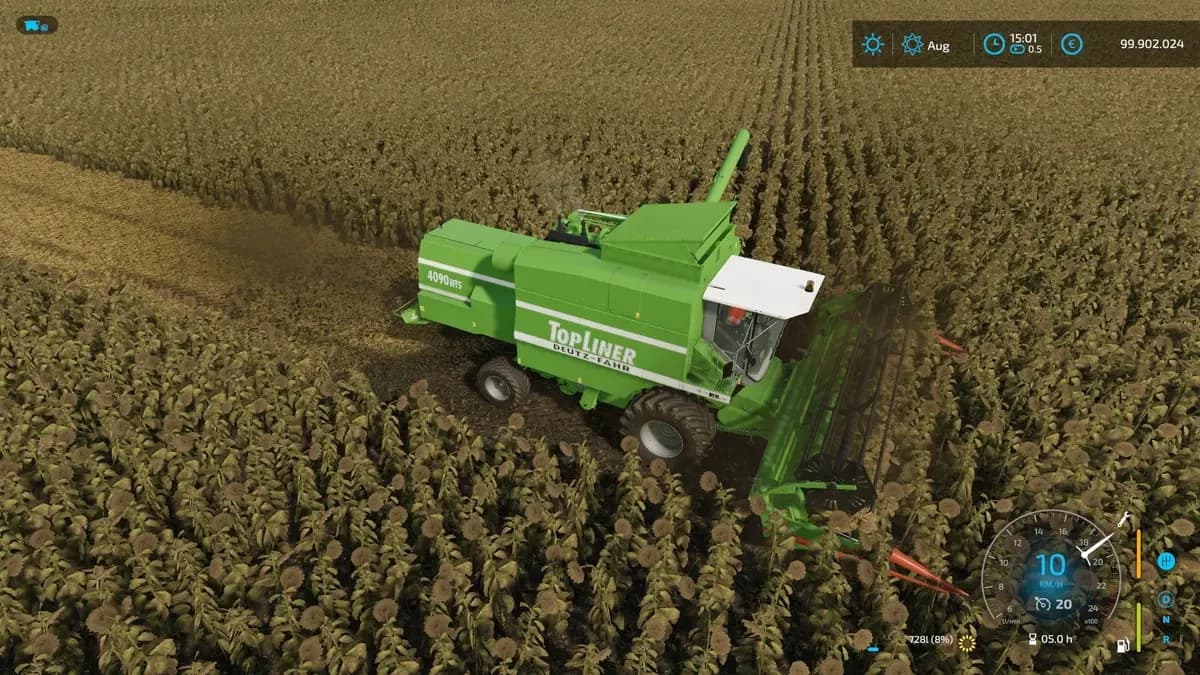 DEUTZ FAHR HEADER MULTICOLOR 3
