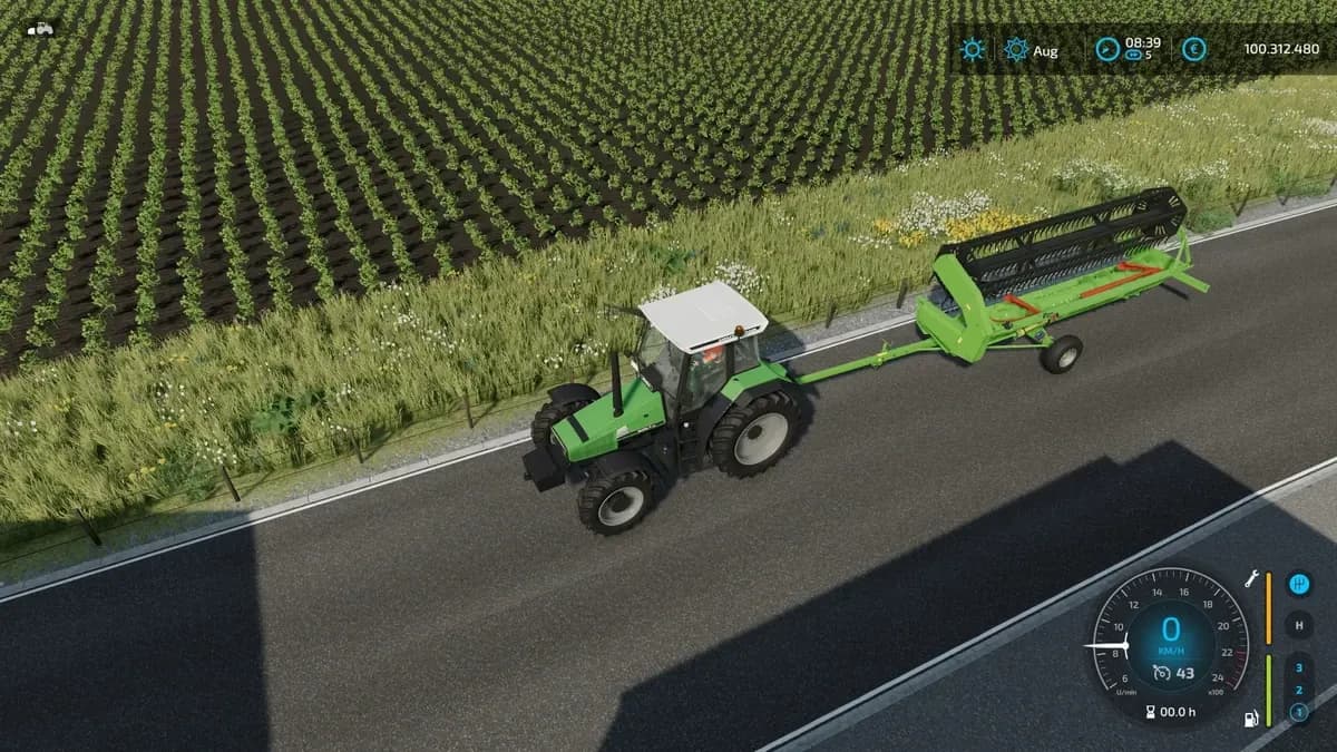 DEUTZ FAHR HEADER MULTICOLOR 2