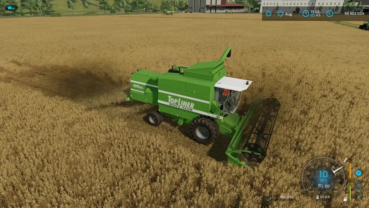 DEUTZ FAHR HEADER MULTICOLOR