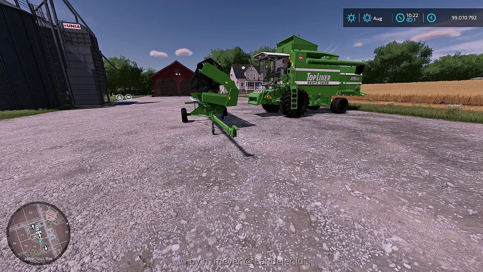 DEUTZ-FAHR HEADER 5