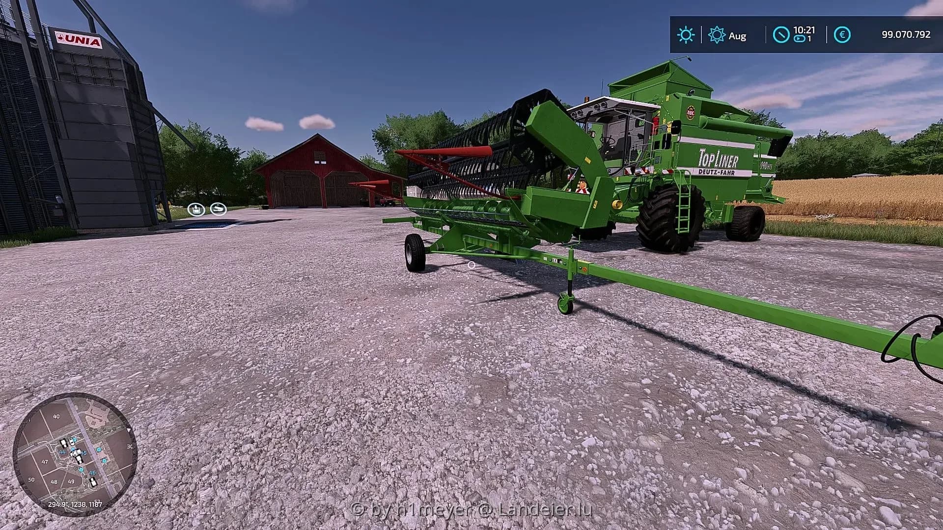 DEUTZ-FAHR HEADER 4