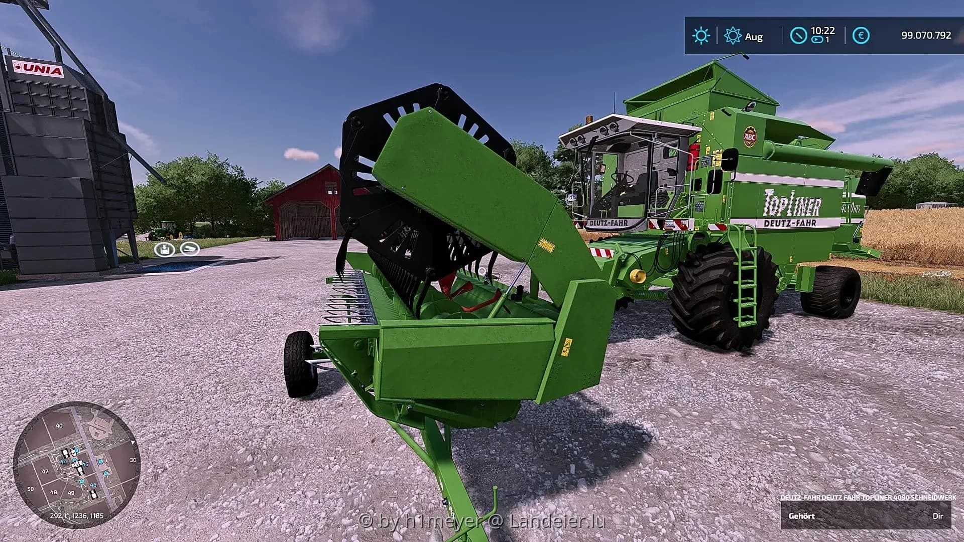 DEUTZ-FAHR HEADER 3