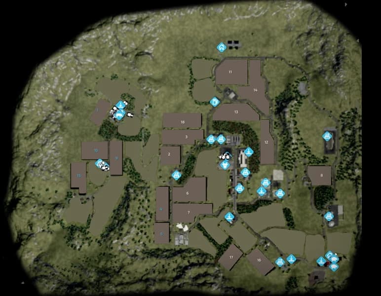 DIE ALPEN MAP 3