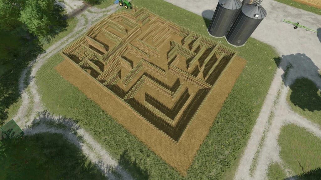 DIY CORN MAZE 3