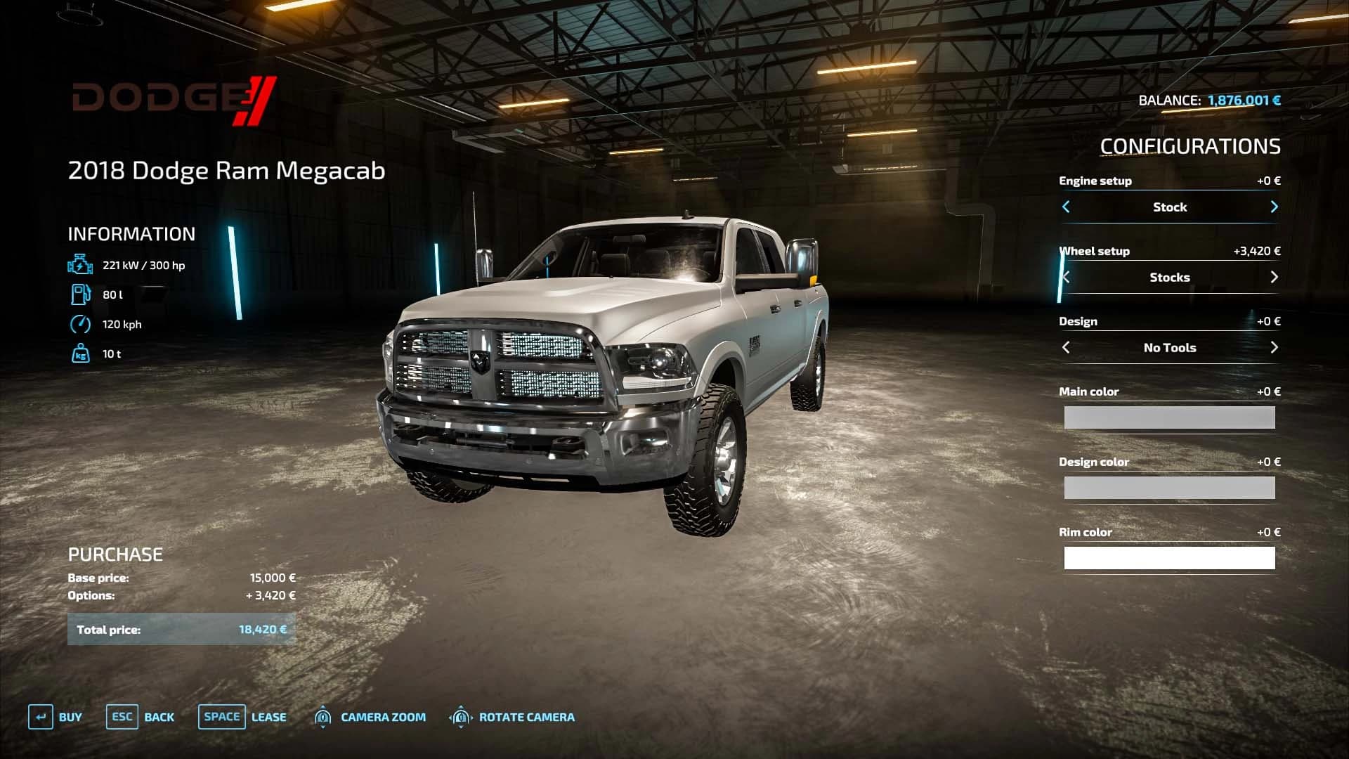 DODGE RAM 2500 2018 2