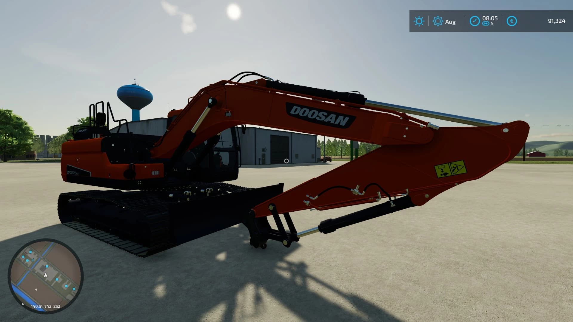 DOOSAN DX225 2