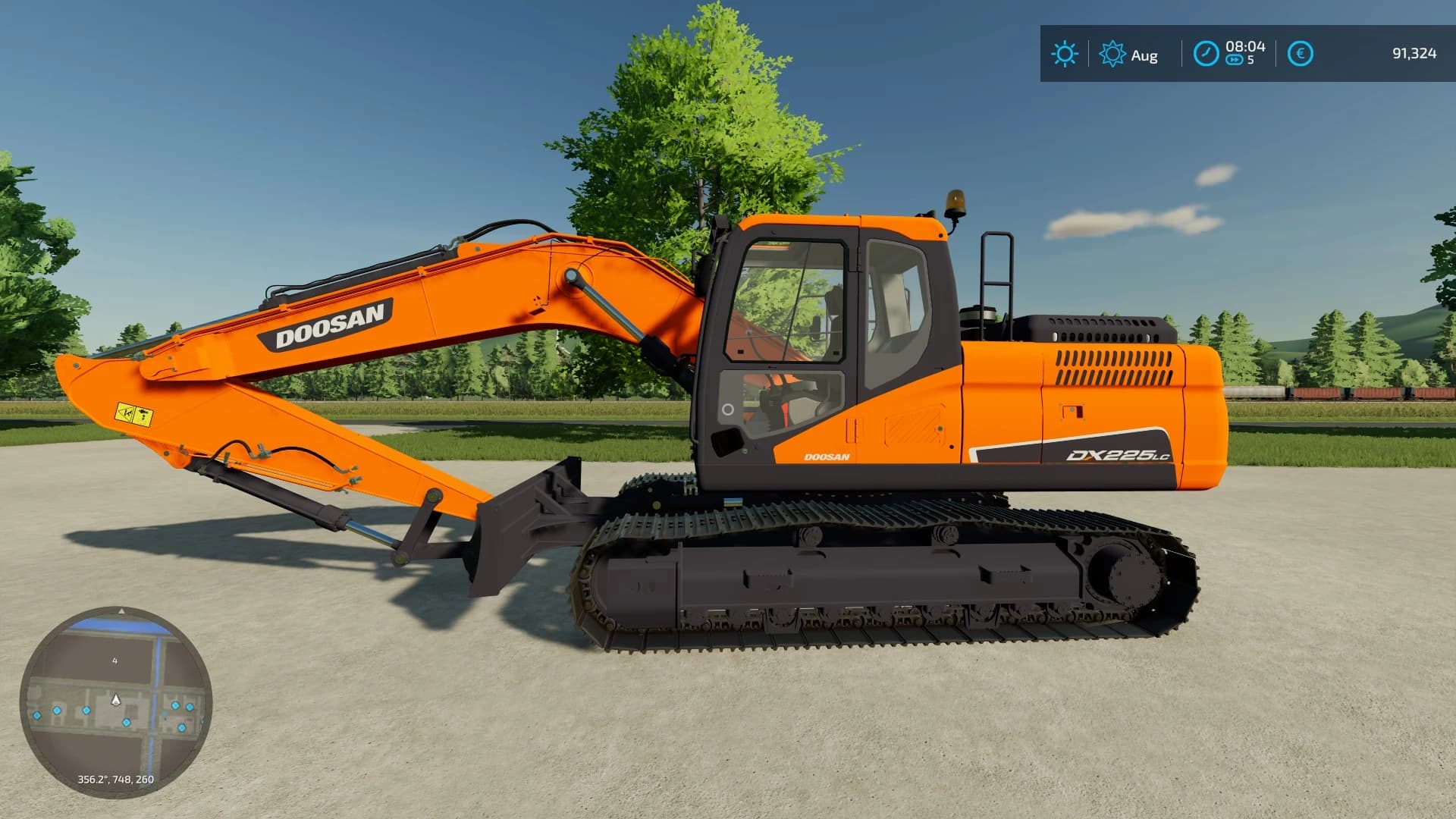 DOOSAN DX225